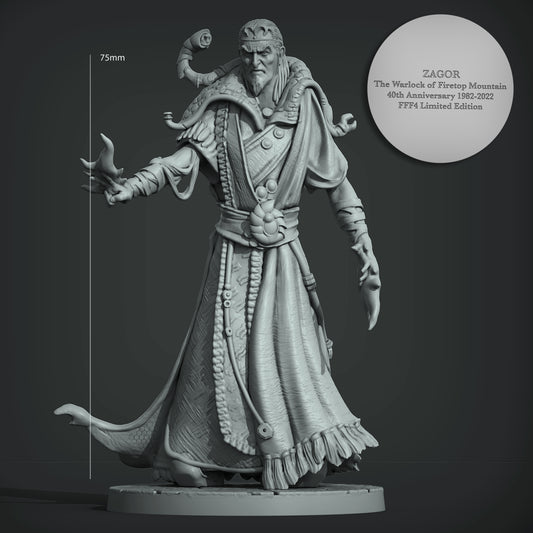 Limited Edition 40th Anniversary Zagor 75mm
