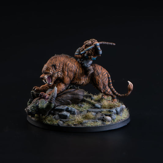 Sabertooth Diorama