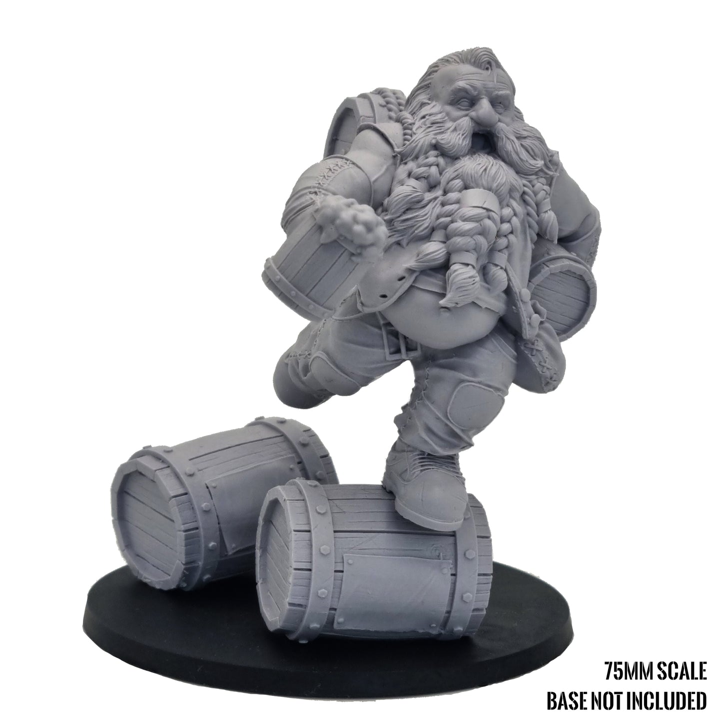 Dwarf Brewmaster: 75mm Scale