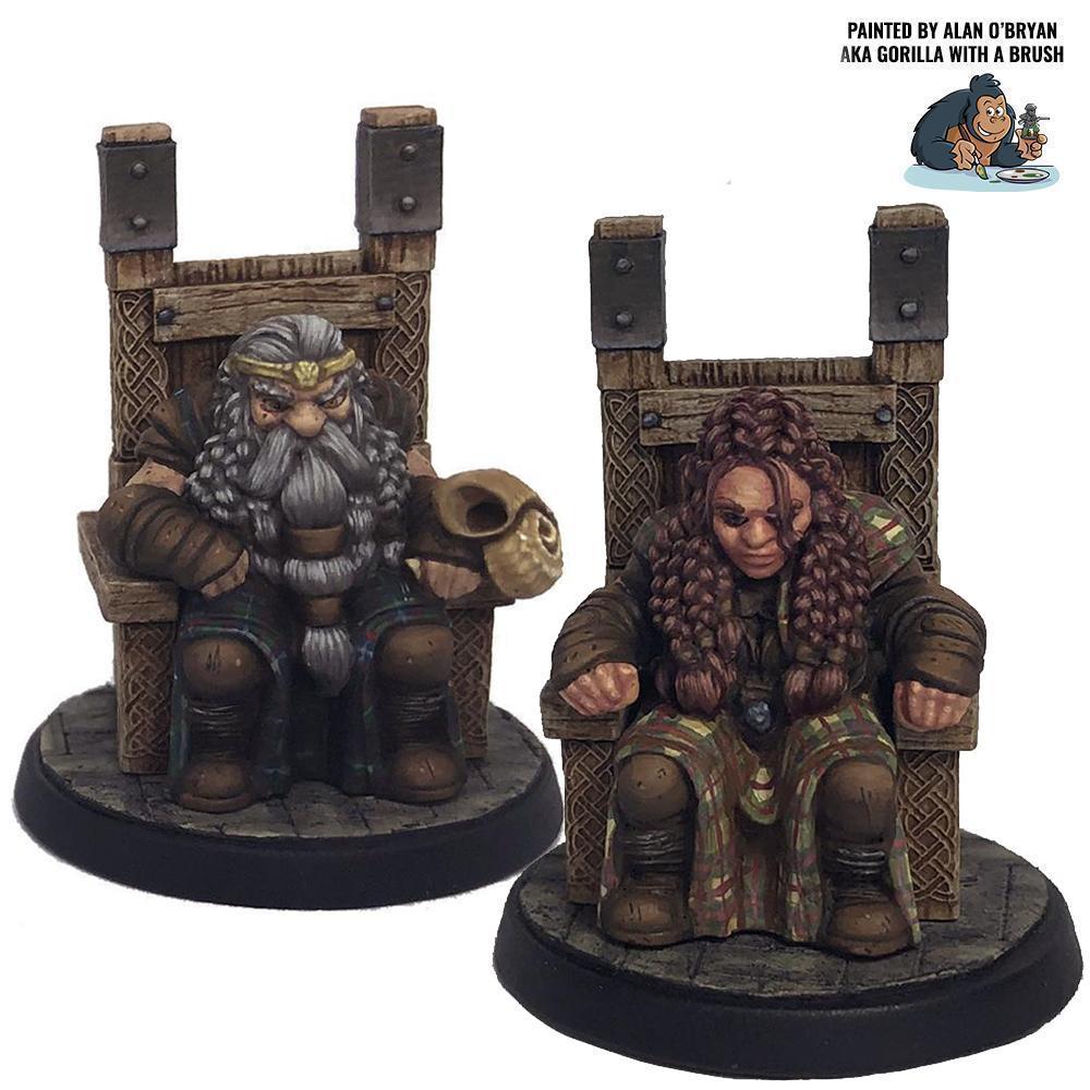 Atlantis Miniatures Dwarf Royalty