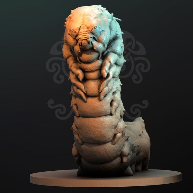 Atlantis Miniatures Giant Caterpillar