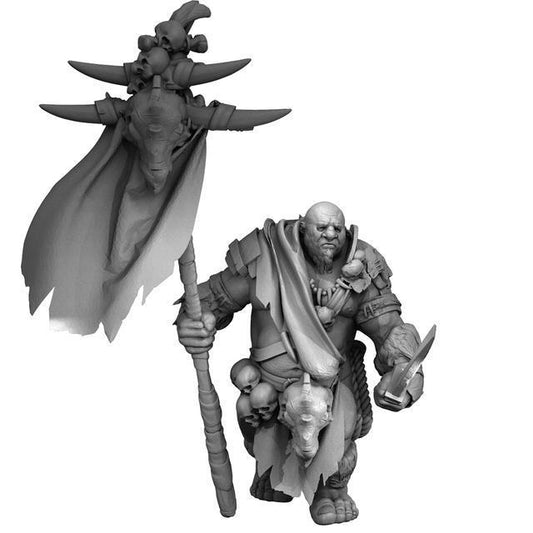 Atlantis Miniatures Ogre Banner Bearer