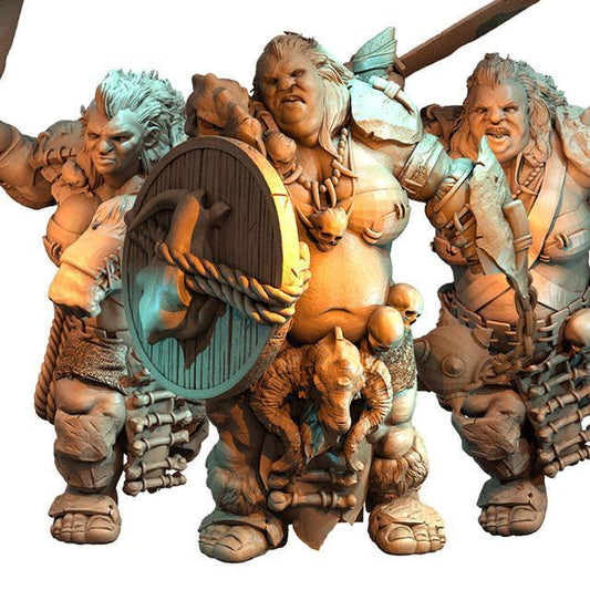 Atlantis Miniatures Ogre Squad 5